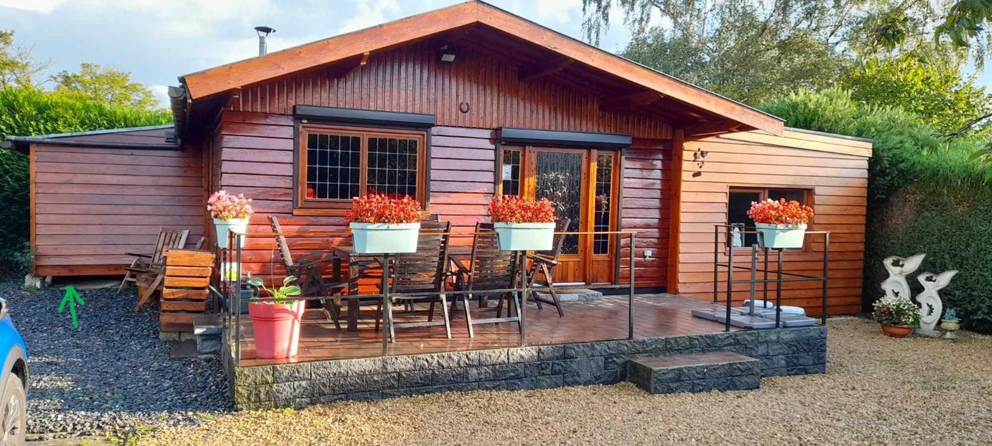 Chalet Nutons Somme-Leuze Екстер'єр фото